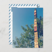 バーリントン・バーモントの重ね合わせファイリングキャビネット ポストカード (正面/裏面)