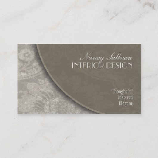 バーリントン 名刺 (正面)