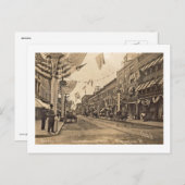 バーリントンVTヴィンテージ ポストカード (正面/裏面)