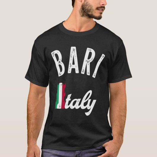 バーリーイタリアバケーションスーベリーホテルレトロバーリ Tシャツ (正面)