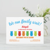 バーリーウェイグミベアキッド誕生日招待状 招待状 (スタンド正面)
