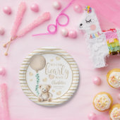 バーリーウェイニュートラルベビーシャワー紙プレート ペーパープレート (パーティー)