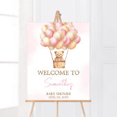 バーリーウェイピンクホットエアバルーンベビーへようこそ ポスター