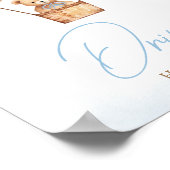 バーリーウェイブルーホットエアバルーンベビードリンク ポスター (角)