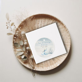 バーリーウェイポーラママベアキューブ男の赤ちゃんシャワー フェイバータグ