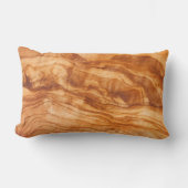 バーリーウッドグレイン装飾用クッション ランバークッション (正面)