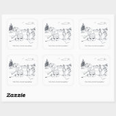 バーリーゴルフ大きなスクエアステッカー スクエアシール (シート)