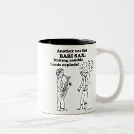 バーリーサックスゾンビ爆発 ツートーンマグカップ