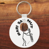 バーリーサックスナット キーホルダー (正面)