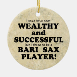 バーリーサックス富裕層と成功したセラミックオーナメント セラミックオーナメント