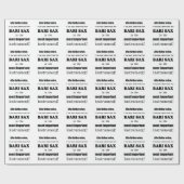 バーリーサックス最も重要楽器 ラッピングペーパー (フラット)