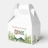 バーリーターニングワンファースト誕生日ウッドランドテーマ フェイバーボックス (裏面サイド)