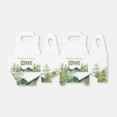 バーリーターニングワンファースト誕生日ウッドランドテーマ フェイバーボックス (折り畳みなし)