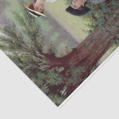 バーリー卿とその婦人 薄葉紙 (詳細)