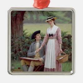 バーリー卿とその愛 メタルオーナメント