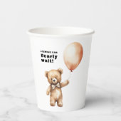 バーリー待ちテーマクラシックベビーシャワー 紙コップ (裏面)