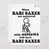バーリ・サックスが追放 ポストカード (正面/裏面)