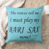 バーリ・サックスの声が必見遊だ クッション (ブランケット)