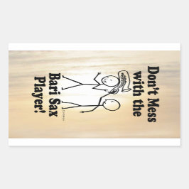 バーリ・サックス選手の長方形Stで混乱してはいけない 長方形シール