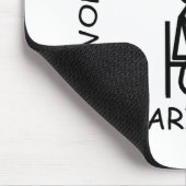 バーリ・サックス – ワールドリボルブのまわりに マウスパッド (コーナー)