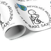 バーリ・サックス – ワールドリボルブのまわりに ラッピングペーパー (ロールコーナー)