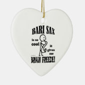 バーリ・サックス、脳凍結 セラミックオーナメント (右)