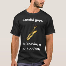 バーリBad Day Tシャツ | Baritone Saxphone