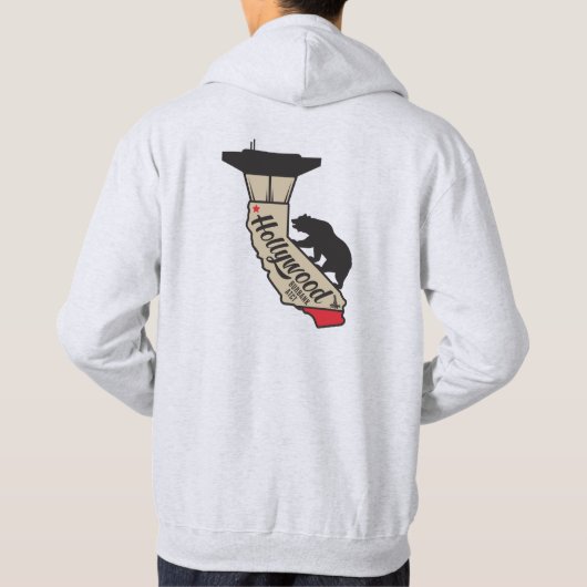 バールカリフォルニア パーカ (裏面)