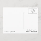 バールキャッスル – アイルランド ポストカード (裏面)