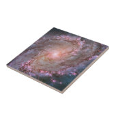 バーレッドスパイラル銀河系メシエ83. タイル (側面)