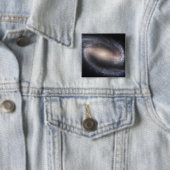 バーレッドスパイラル銀河系NGC 1300 缶バッジ (インサイチュ)