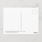 バーレッドスパイラル銀河系NGC 1300.NASAからのオリジナル ポストカード (裏面)