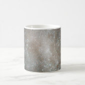 バーレッドスパイラル銀河系NGC 1313 - HST コーヒーマグカップ (中央)