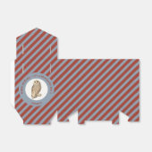 バーレッドフクロウ – 誕生日またはその他のパーティーをテーマにしたイベント フェイバーボックス (折り畳みなし)