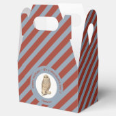 バーレッドフクロウ – 誕生日またはその他のパーティーをテーマにしたイベント フェイバーボックス (オープン)