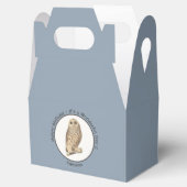 バーレッドフクロウ – 誕生日またはその他のパーティーをテーマにしたイベント フェイバーボックス (オープン)