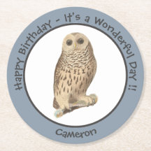 バーレッドフクロウ – 誕生日またはその他のパーティーをテーマにしたイベント