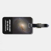 バーレッドレンチキュラー銀河系Ngc 3368 ラゲッジタグ (裏面横)
