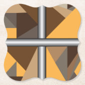 バーレッド紙コースター ペーパーコースター (正面)