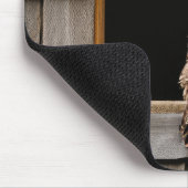 バーレッド・フクロウ マウスパッド (コーナー)