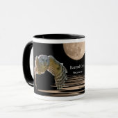 バーレッド·フクロウ マグカップ (正面左)