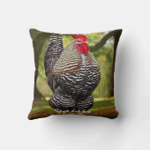 バーレッド・プリマス・ロック・ルースター クッション (裏面)