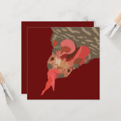 バーレッド・ロック・ヘン カード (正面/裏面インサイチュ)