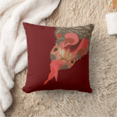 バーレッド・ロック・ヘン クッション (ブランケット)