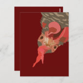 バーレッド・ロック・ヘン ポストカード (正面/裏面)