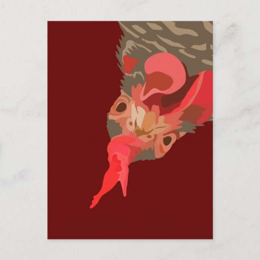 バーレッド・ロック・ヘン ポストカード (正面)