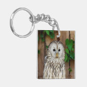 バーレドフクロウ キーホルダー (正面左)