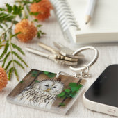 バーレドフクロウ キーホルダー (正面右)