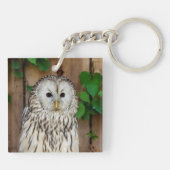 バーレドフクロウ キーホルダー (裏面)
