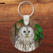 バーレドフクロウ キーホルダー (正面)